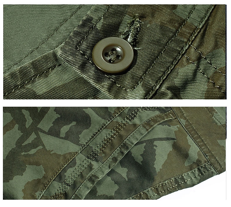 Per uomo Pantaloncini Tattici Pantaloncini cargo Pantaloncini mimetici Mimetico Ripstop Traspirante Sport & Outdoor Militare Giallo Verde militare del 2026 a $25.99 –P16