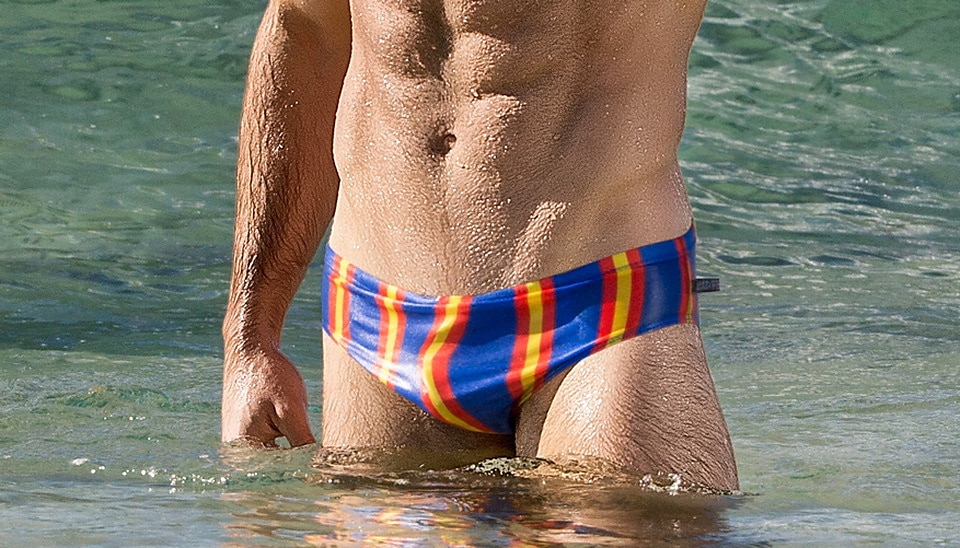 Homme Shorts de bain Short de bain Rayures Ultra Léger (UL) Séchage Rapide Confortable Shorts de Surf maillot de bain Surf Sports Nautiques Natation Été de 2026 ? $17.99 –P4