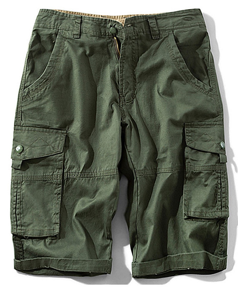 Per uomo Pantaloncini Tattici Pantaloncini cargo Pantaloncini mimetici Mimetico Ripstop Traspirante Sport & Outdoor Militare Giallo Verde militare del 2026 a $25.99 –P11