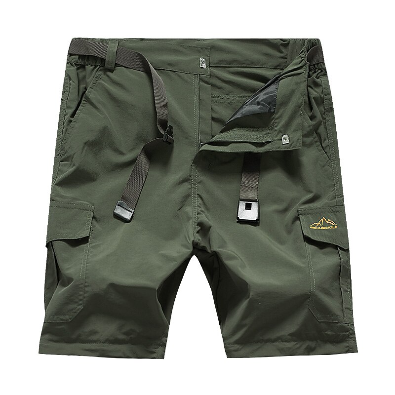 Hombre Pantalones para senderismo Verano Al aire libre Corte Ancho Transpirable Secado rápido Suave Reductor del Sudor Prendas de abajo Dunkelkaki Negro Camping / Senderismo Pesca Escalada L XL XXL 2025 - $34.99 –P11