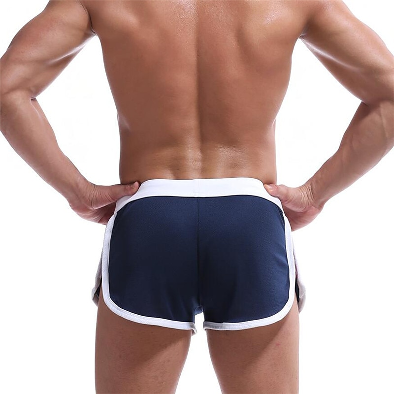 Miesten Juoksushortsit Urheilullinen shortsit Retro Alaosat Urheilullinen Hengittävä Kosteuden siirtävä Pehmeä Kunto Kuntosaliharjoitus Juoksu Urheiluasut Urheiluvaatteet Raita Musta Valkoinen 2025 - $12.99 -P2