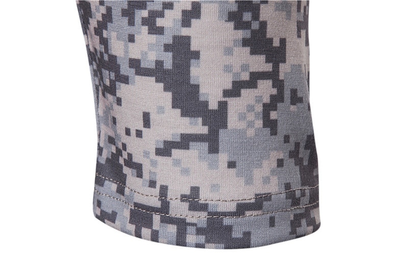 Herr Stridskjorta Jakt-T-shirt med kamouflagemönster Taktisk militärskjorta Kamouflage Långärmad Utomhus Vår Höst Snabb tork Svettavvisande Bekväm Andningsfunktion Överdelar Polyester Camping 2025 - $18.49 –P19