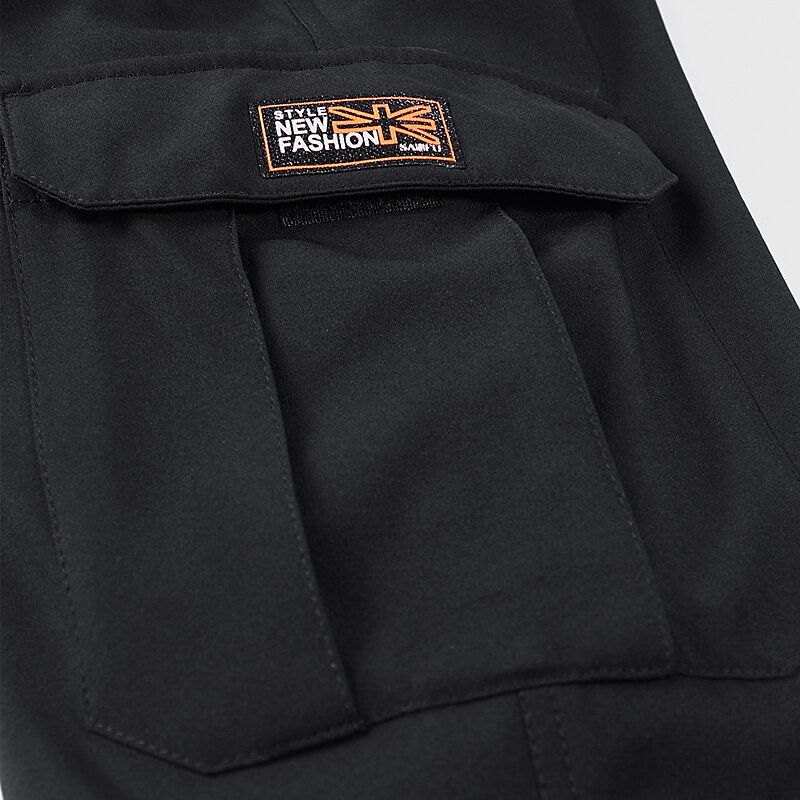 Herren Wasserdichte Wanderhose Fleece-gefütterte Hose Softshellhosen Winter Außen Regular Fit warm Fleece-Futter Abnehmbares Vlies Atmungsaktiv Hosen / Regenhose Unten Dunkelgrau Schwarz / Orange 2025 - $55.99 –P8