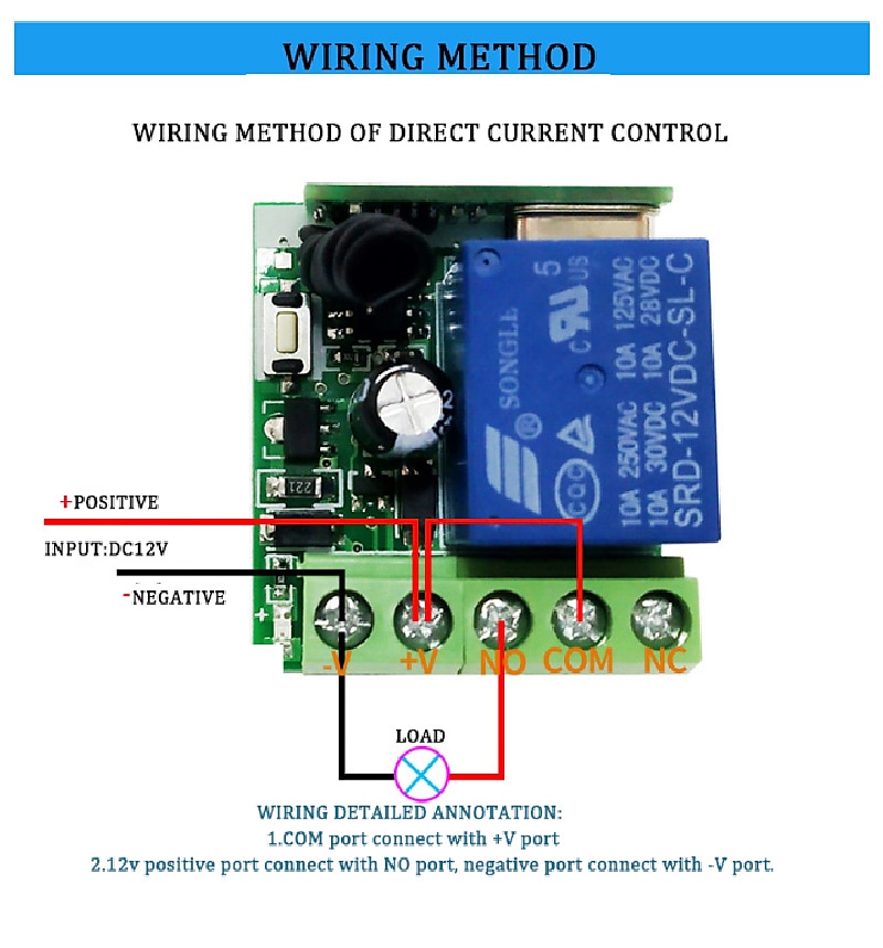 2025年 rf ワイヤレスリモコンスイッチリレー 433mhz dc 12v 1ch 受信機モジュール学習コード送信機リモート  コレクション – $19.99 –P4