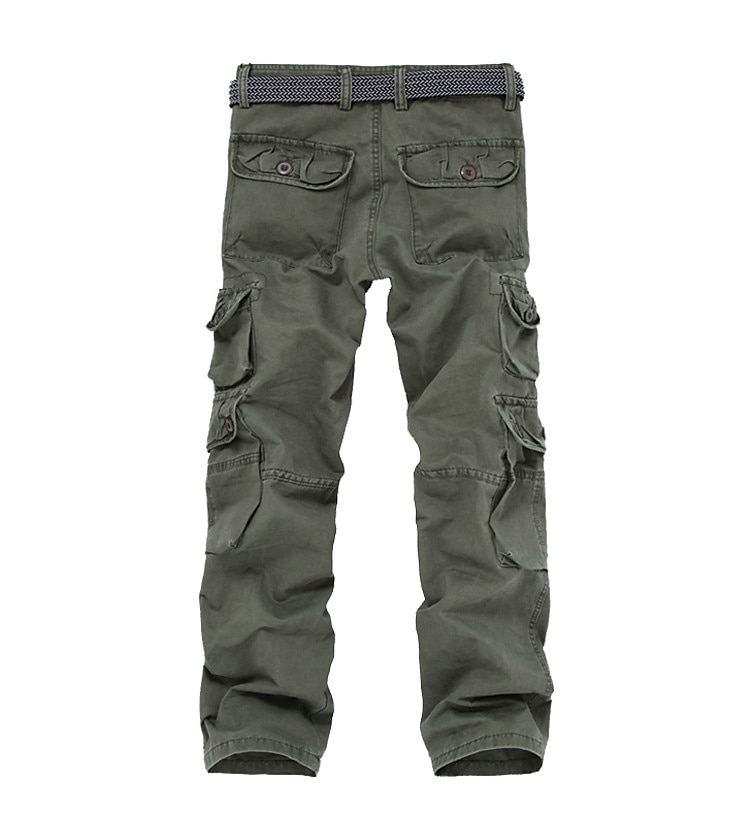 Men's Work Pants Hiking Cargo Pants Hiking Pants Trousers Camo Winter Summer Outdoor Ripstop Multi-Pockets Breathable Soft Cotton Pants / Trousers Army Green Khaki Black Coffee Work Hunting Fishing 2025 - $48.99 –P5