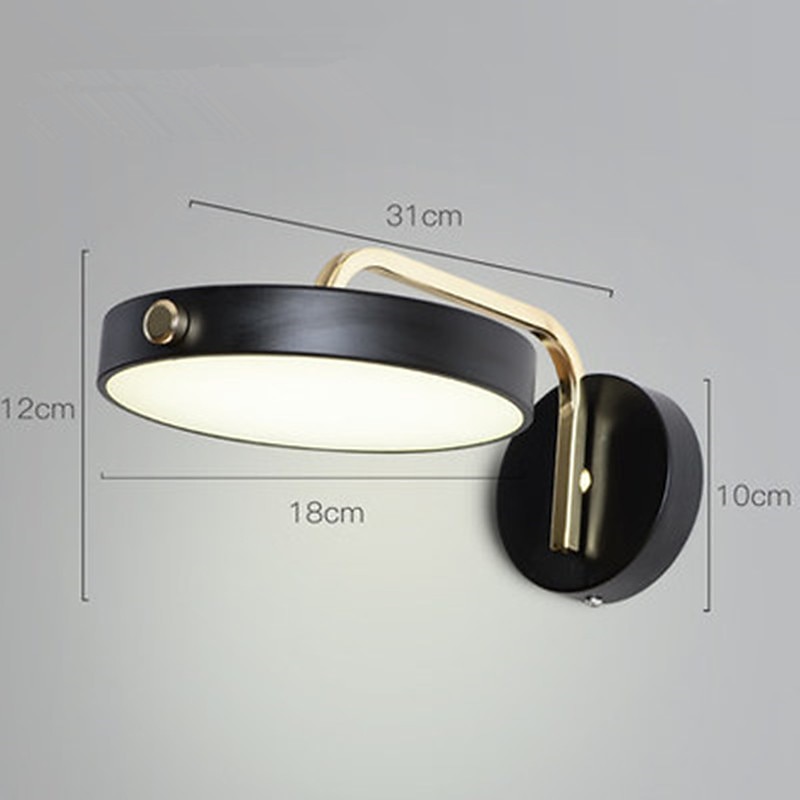 Creative LED Wall Light Modern Iron Wall Sconce for Bedroom Dining Room 220-240V 10W Integrated CE Certified 2025 - $132.99 –P8