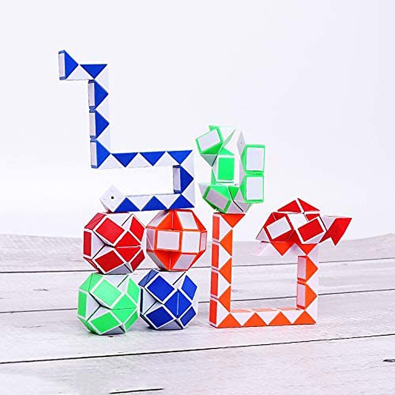 moyu fidget snake cube twist puzzle μαγικό φιδάκι για γιορτινά, ενήλικες, εφήβους, μπομπονιέρες πάρτι κάλτσες γεμιστές καλτσοδέτες γεμίσματα τσαντών - 3 τμχ 2025 - $22.99 –P5