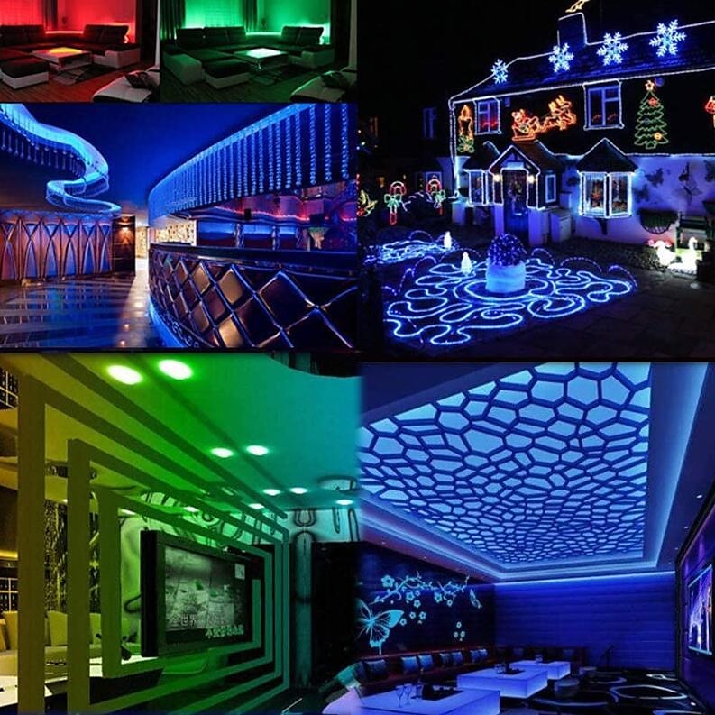 led smart strip lampor 20m rgb musik sync 12v vattentät led strip 2835 smd färgskiftande led ljus med bluetooth controller adapter för sovrum hem tv bakgrundsbelysning DIY decor 2025 - $21.99 –P3