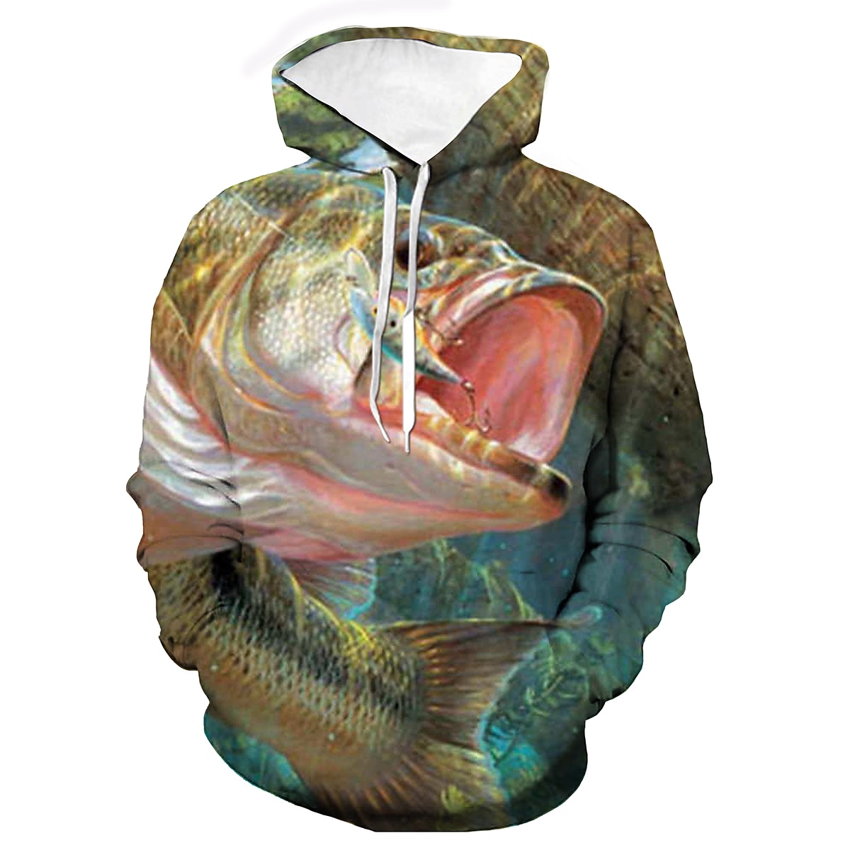 Herre Grafisk Dyr Hattetrøje Hettegensere Genser Hattetrøje Langermet Hettegenser Med hette Grunnleggende 3D-utskrift Daglig Ut på byen Rød Blå Vår sommer Designer 2025 - $29.99 –P4