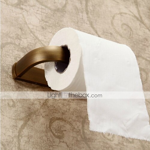 porte-rouleau de papier toilette en laiton antique, porte-serviettes cintres ensemble de collection de bain montage mural moderne de 2025 ? $44.99 –P2