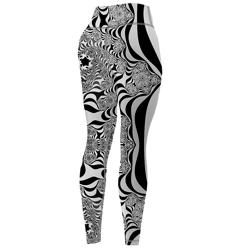 نسائي السراويل اليوغا بعقب رفع بنطلون رياضي للبطن خصر عالي تمرين نادي رياضي ركض اللياقه البدنيه الجوارب الدراجات طماق الهندسة رمادي الخريف الشتاء رياضات ألبسة رياضية عالية المرونة 2026 - $16.49 –P6