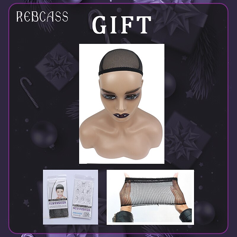 perruque gothique rebcass perruque synthétique cosplay cruella boucles lâches bouncy curl bob avec perruque bang soignée cheveux synthétiques noir/or pour femmes résistant à la chaleur bonnet gratuit de 2025 ? $19.99 –P1
