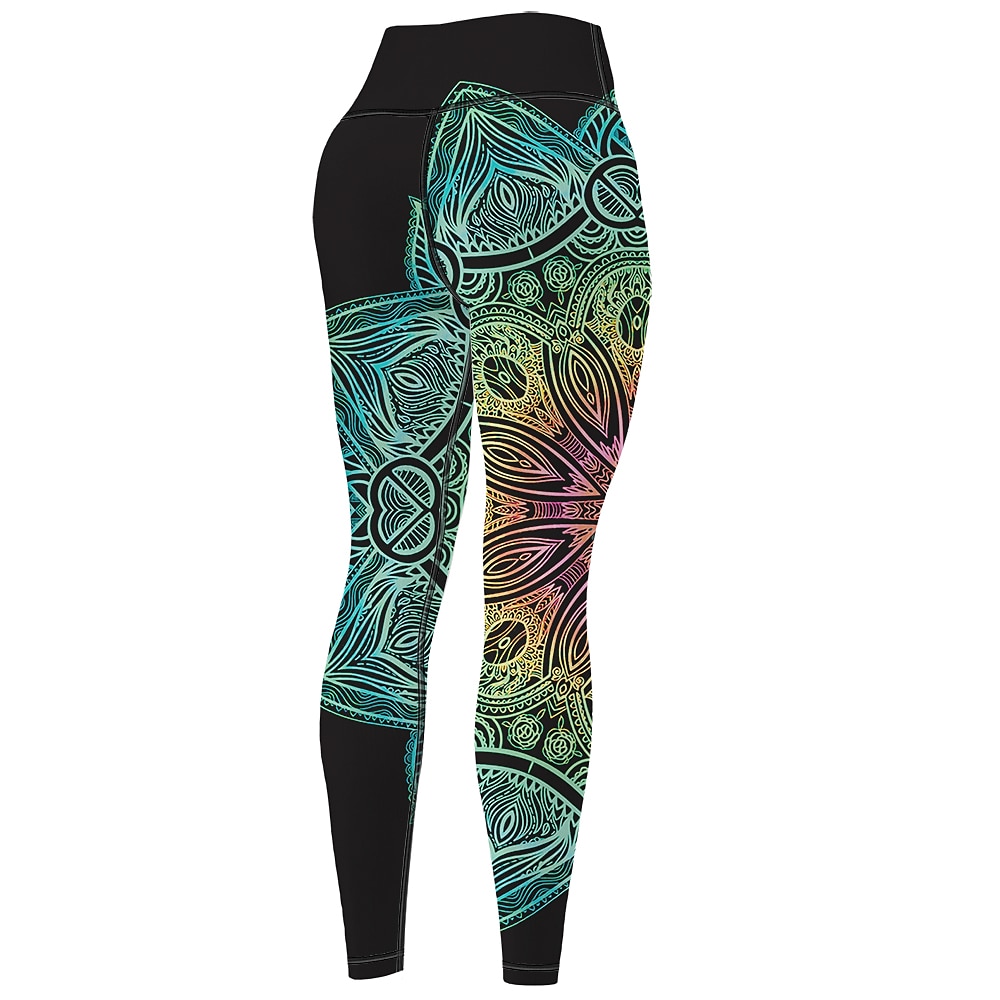 Mulheres Calças de ioga Butt Lift Compressão abdominal Cintura Alta Treino de Ginástica Corrida Ginástica Meia-calça Leggings Gráfico Preto Rosa Claro Rosa claro Outono Inverno Esportes Roupas de 2026 por $16.49 –P4