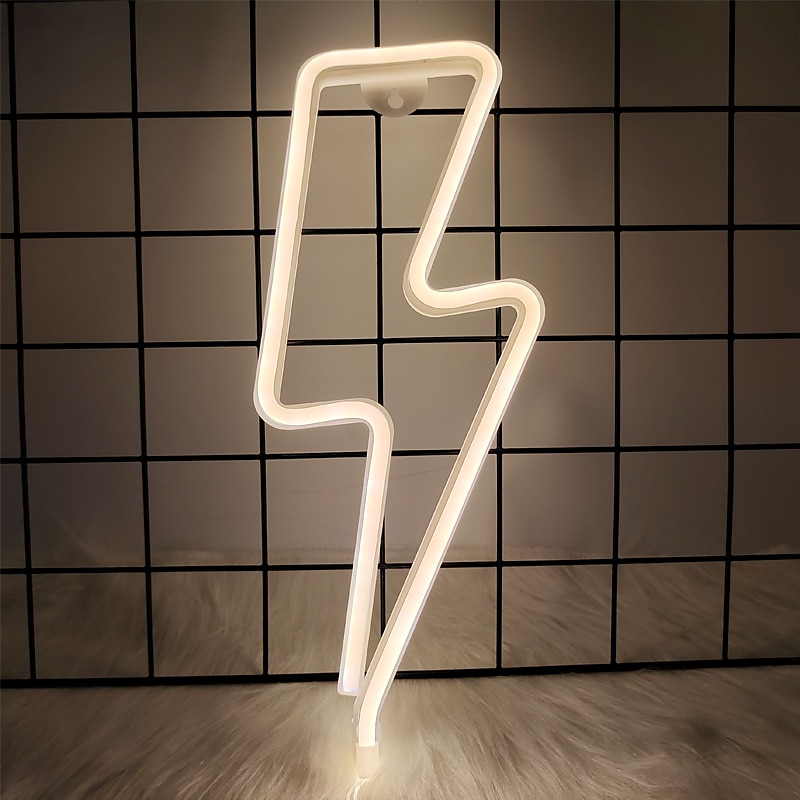 led valovalo salama muoto yövalo joulu halloween juhla koriste lahja usb tai paristokäyttöinen seinäkoristelu 2025 - $12.99 –P3