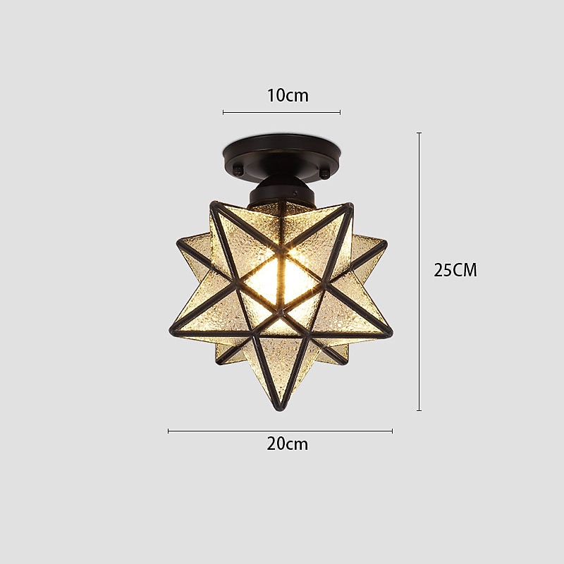 led mini luz de teto luz de alpendre luz de corredor preto ouro 20 cm metal estilo vintage novidade acabamentos pintados tradicional clássico estilo nórdico 110-120v 220-240v de 2026 por $86.99 –P3