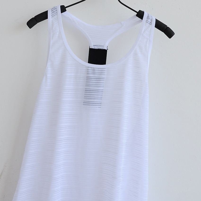Mujer Camiseta sin mangas Top de yoga Secado rápido Cómodo Transpirable Espalda Abierta Sin Mangas Deportes Color sólido Camiseta por Entrenamiento de gimnasio Aptitud física Yoga Ropa de Deporte 2025 - $12.99 –P15