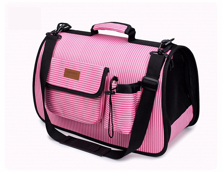 Hund Katt Små pälsdjur Carry Bag resväska Resväska Flygbolag godkänd husdjurstransporter Hundbärsryggsäck Justerbara Bärbar Andningsfunktion Enfärgad Klassisk Nylon Hundvalp Liten hund Träning 2025 - $41.99 –P6