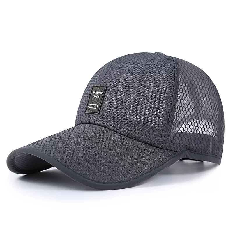 Herren Cap Basecap Kappe Schwarz Weiß Polyester Reise Strand Design Outdoor Urlaub Glatt Einstellbar Sonnenschutz Atmungsaktiv Modisch 2025 - $5.49 -P5