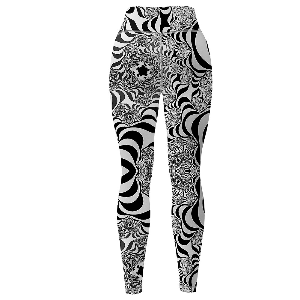 نسائي السراويل اليوغا بعقب رفع بنطلون رياضي للبطن خصر عالي تمرين نادي رياضي ركض اللياقه البدنيه الجوارب الدراجات طماق الهندسة رمادي الخريف الشتاء رياضات ألبسة رياضية عالية المرونة 2026 - $16.49 –P5