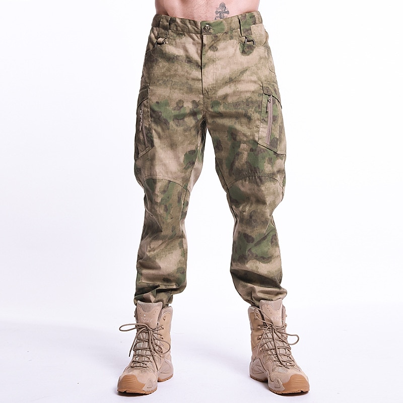Men's Ripstop Breathable Sports Outdoor Dark Khaki Green Ruins 2025 - $32.99 –P12
