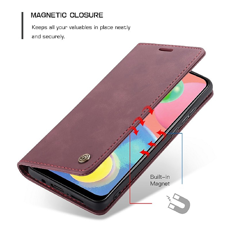 Чехол для телефона для Samsung Galaxy A54 A34 A14 A12 A52 A42 A72 A32 A51 Galaxy A41 Galaxy A71 A31 кошелек чехол с подставкой флип кошелек однотонный TPU PU кожа 2025 - $17.99 –P2