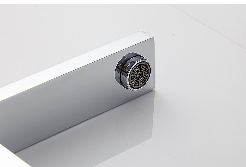 Bathtub Faucet - Contemporary Chrome Free Standing Ceramic Valve Bath Shower Mixer Taps / Three Handles Three Holes 2025 - $226.79 –P7