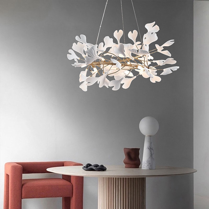 led κρεμαστό φως 60 cm φανάρι desgin πολυέλαιος χαλκός ορείχαλκος 220-240v 2026 - $771.79 –P3
