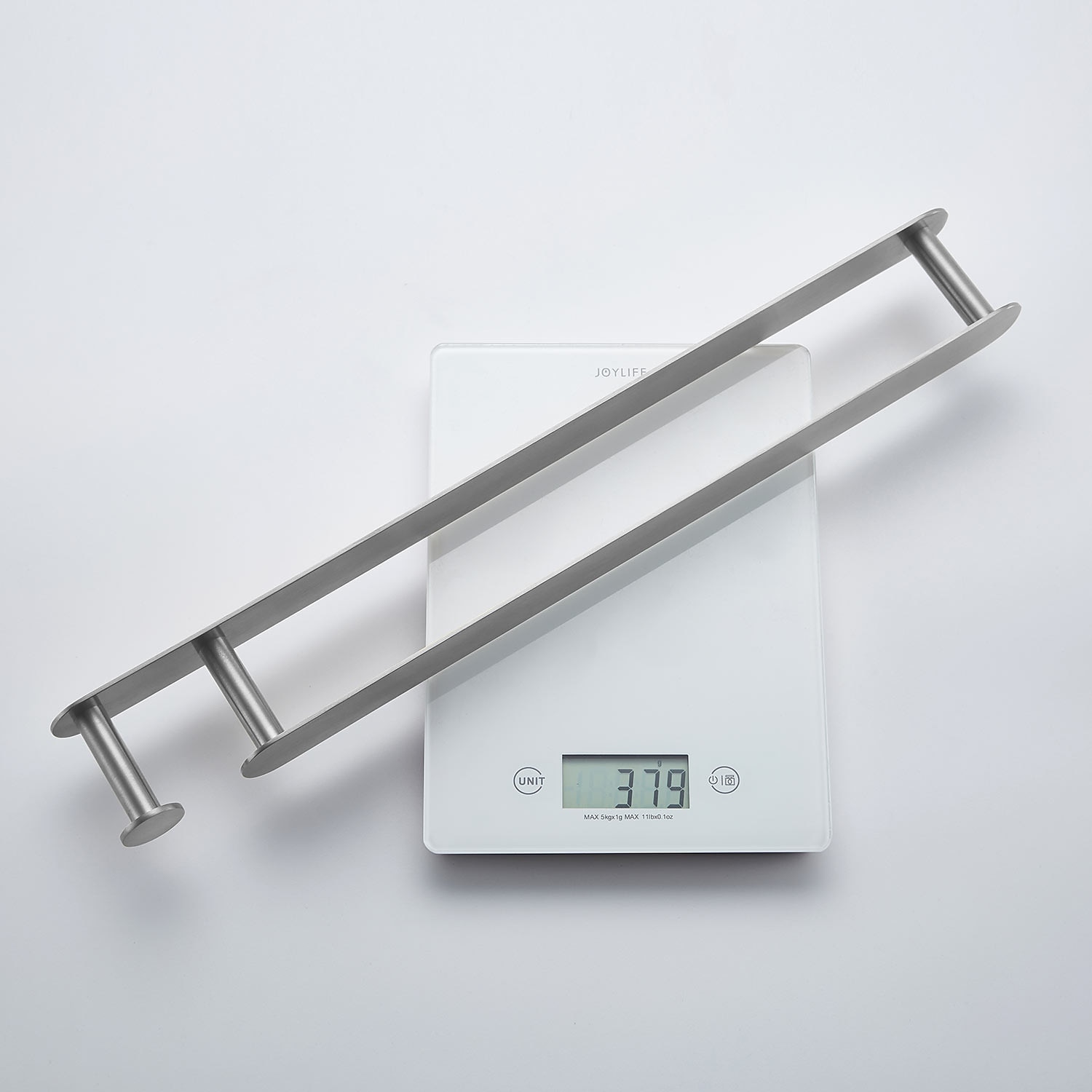 Brushed Multifunctional Towel Bar with Hook 304 Stainless Steel Electroplated, 40cm, Brushed, Bathroom and Kitchen Shelf Punch-free 2025 - $39.99 –P5