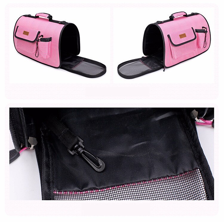 Hund Katt Små pälsdjur Carry Bag resväska Resväska Flygbolag godkänd husdjurstransporter Hundbärsryggsäck Justerbara Bärbar Andningsfunktion Enfärgad Klassisk Nylon Hundvalp Liten hund Träning 2025 - $41.99 –P13