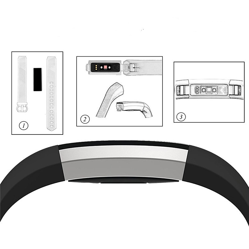 Watch Band for Fitbit Alta HR Fitbit Ace Fitbit Alta Soft Silicone Replacement  Strap Adjustable Breathable Sport Band Wristband 2025 - $10.99 –P16