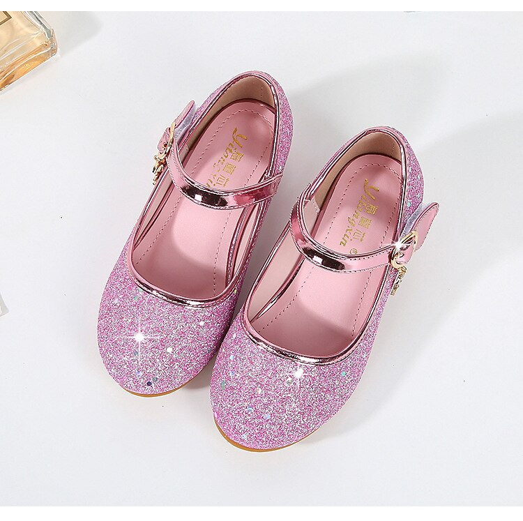 Jente Cosplay Sko Høye hæler Glitter Cosplay Høye hæler Cosplay Lolita Gummi PU Cosplay Store barn (7 år +) Små barn (4-7år) Skole Fest Bursdag Gange Utendørs Spenne Lilla Rosa Blå Høst Vår Sommer 2025 - $42.99 –P6