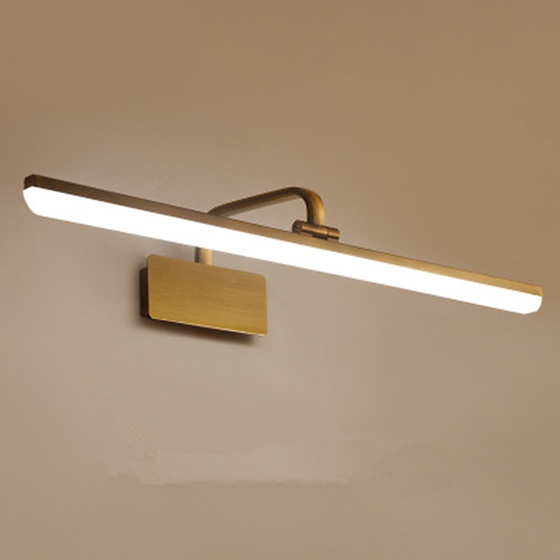 lightinthebox Luz LED para tocador, luz para espejo de cristal, espejo impermeable moderno, luces LED para pared, luz de pared de gel de sílice para baño, IP65, 110-240 V, 8/10/12/14 W 2025 - $199.99 –P4