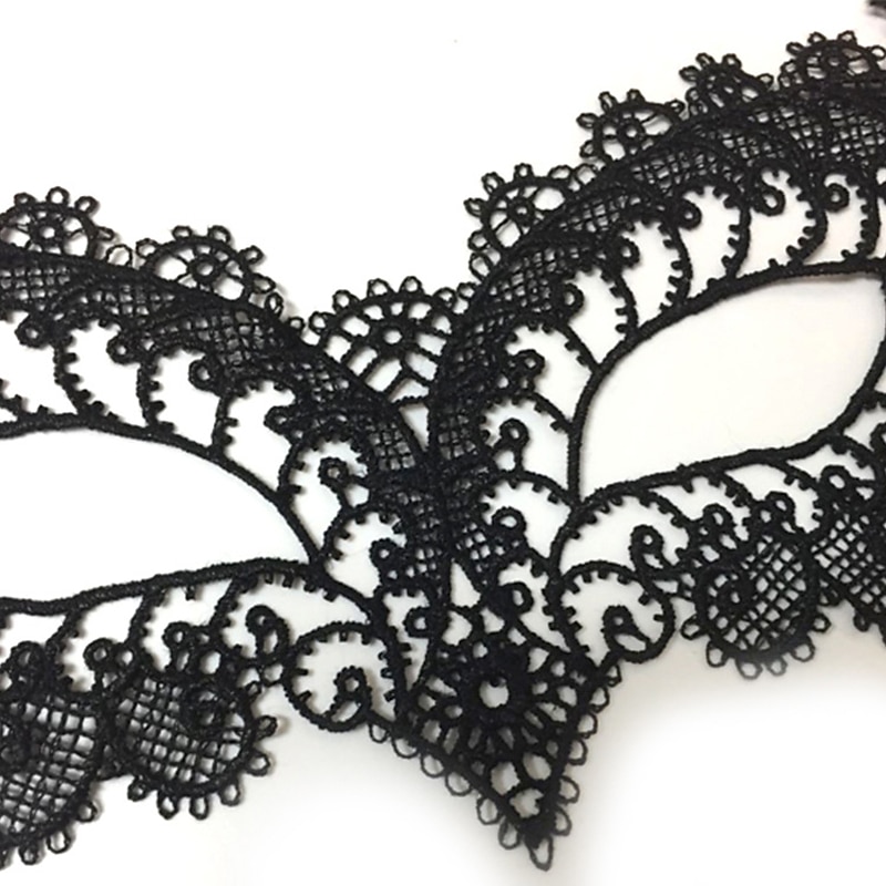 Goddess / Sexy Lady Halloween Props Adults' Christmas Women's Black Tactel / Lace Cosplay Accessories Masquerade Costumes / Eye Mask / Eye Mask 2025 - $14.99 –P4
