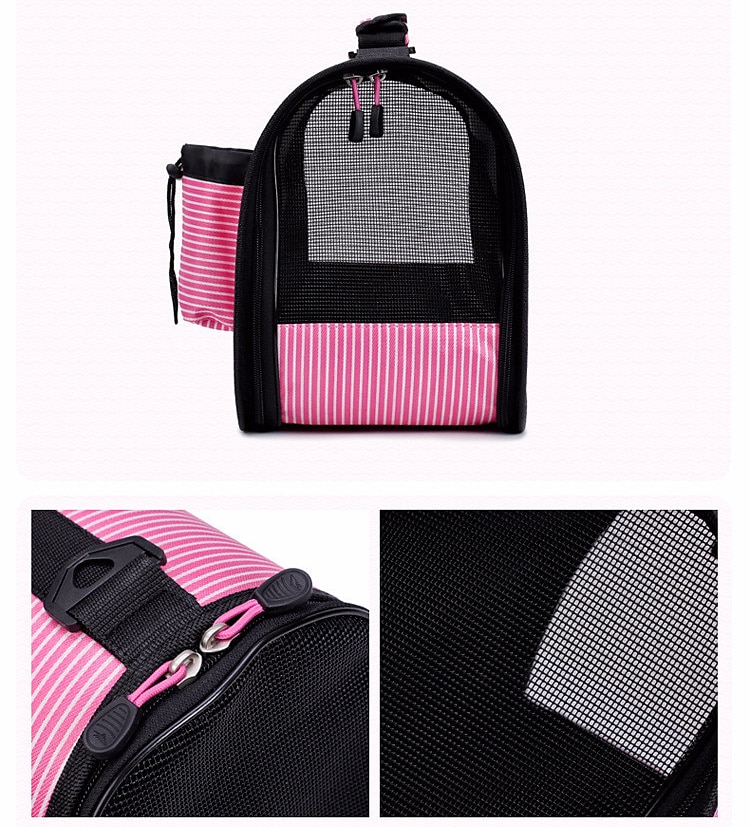 Hund Katt Små pälsdjur Carry Bag resväska Resväska Flygbolag godkänd husdjurstransporter Hundbärsryggsäck Justerbara Bärbar Andningsfunktion Enfärgad Klassisk Nylon Hundvalp Liten hund Träning 2025 - $41.99 –P10