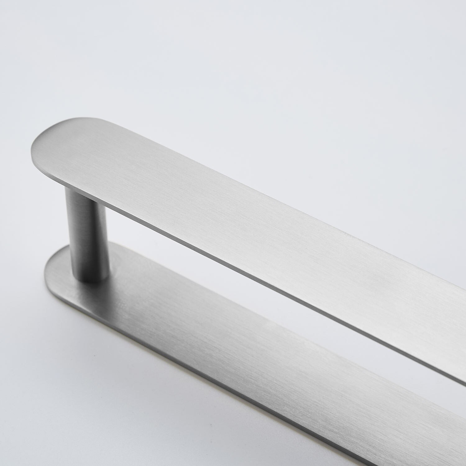 Brushed Multifunctional Towel Bar with Hook 304 Stainless Steel Electroplated, 40cm, Brushed, Bathroom and Kitchen Shelf Punch-free 2025 - $39.99 –P2