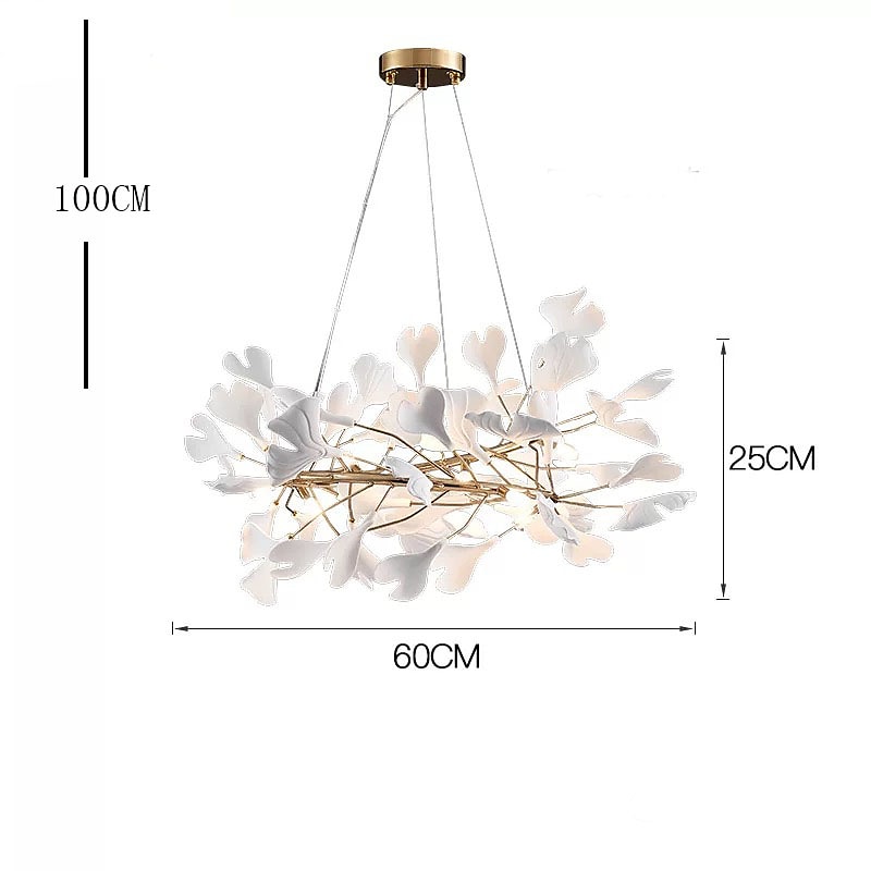 led κρεμαστό φως 60 cm φανάρι desgin πολυέλαιος χαλκός ορείχαλκος 220-240v 2026 - $771.79 –P8