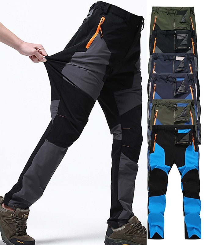Mens Outdoor Casual Expandable Waist Lightweight Quick Dry Fishing Hiking  Shorts Camo Pants Cargo Work Pants for Men