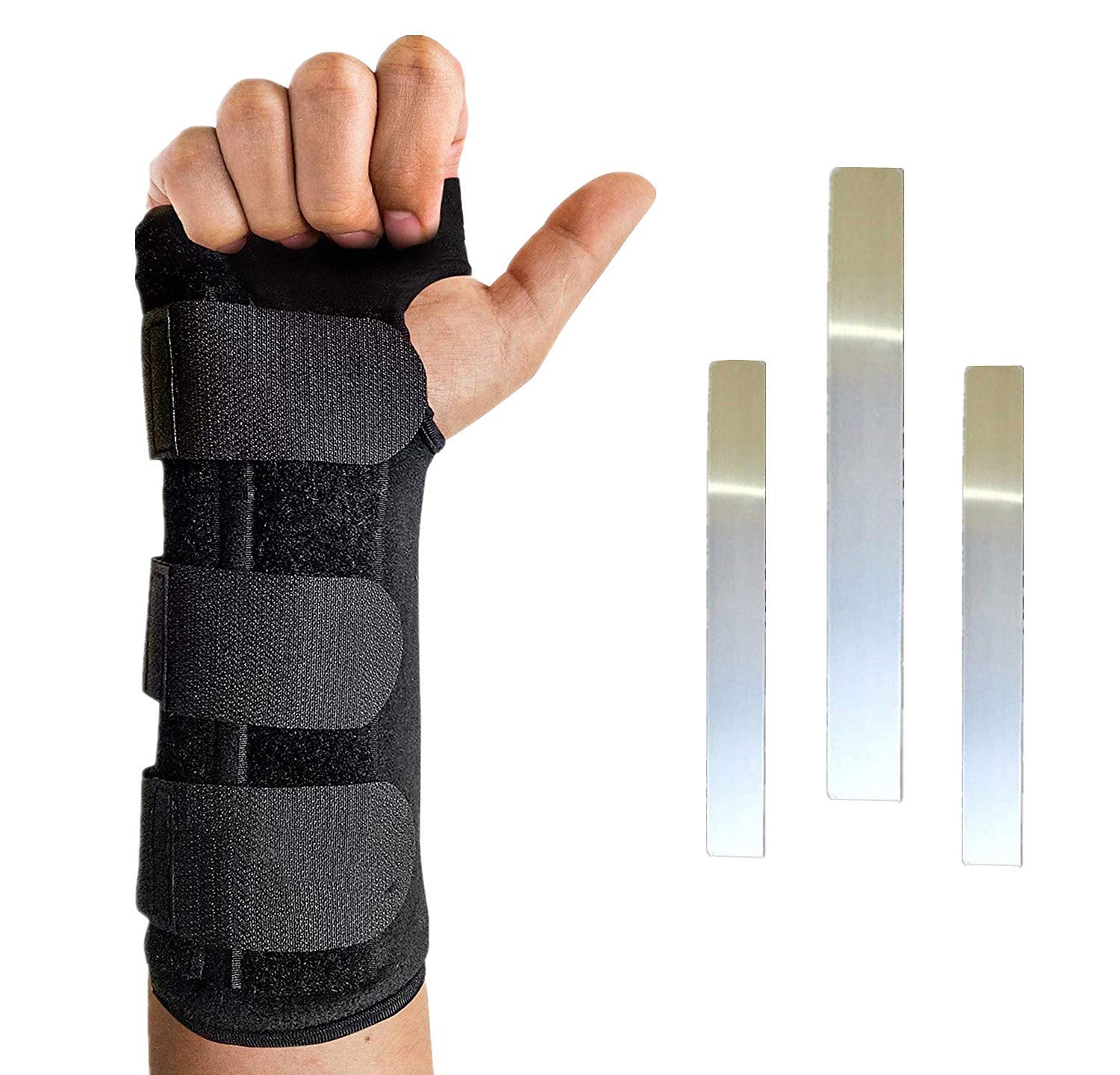 Night Sleep Wrist Support Brace - Adjustable Wrist Splint - Carpal