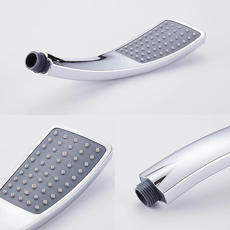 grifo de la bañera - grifos monomando de ducha de baño con válvula de cerámica cromada contemporánea / dos manijas tres agujeros 2025 - $191.99 -P4
