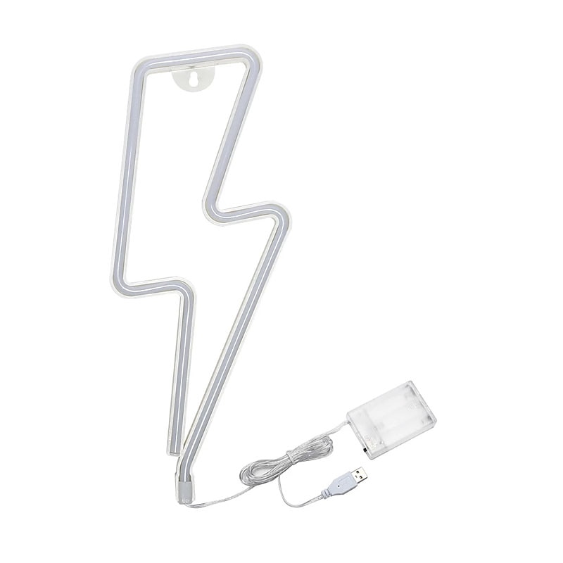 led valovalo salama muoto yövalo joulu halloween juhla koriste lahja usb tai paristokäyttöinen seinäkoristelu 2025 - $12.99 –P7
