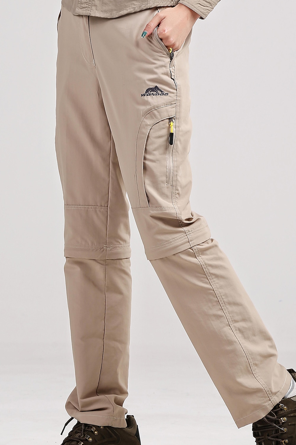 Per donna Pantaloni da escursione Estate Esterno Antivento Traspirante Asciugatura rapida Multi Pocket Pantaloni Tasca con cerniera Grigio scuro Nero Pesca Scalate Spiaggia S M L XL XXL del 2025 a GBP £27 –P1