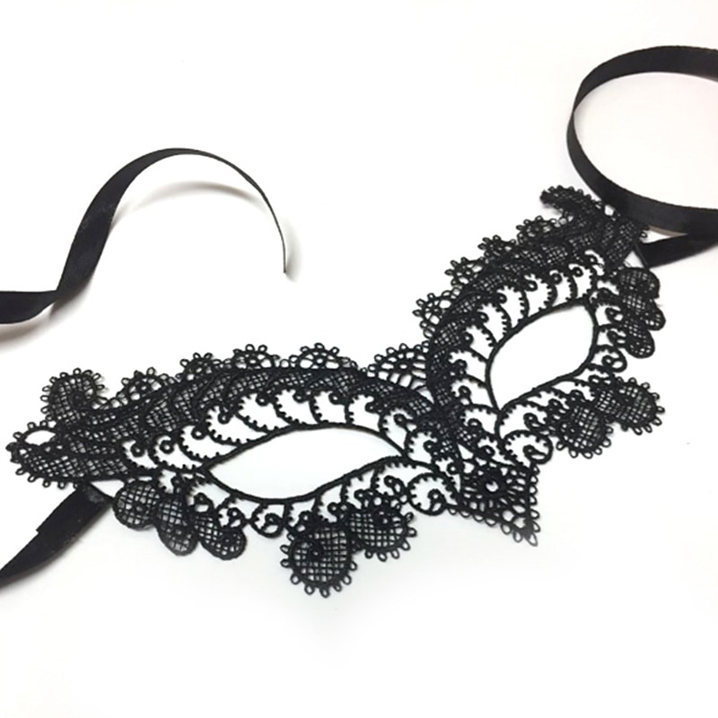 Goddess / Sexy Lady Halloween Props Adults' Christmas Women's Black Tactel / Lace Cosplay Accessories Masquerade Costumes / Eye Mask / Eye Mask 2025 - $14.99 –P3
