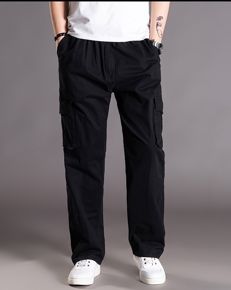 Hombre Pantalones de trabajo Pantalones cargo Pantalones para senderismo Verano Al aire libre Ripstop Secado rápido Multi bolsillo Transpirable Algodón Pantalones / Sobrepantalón Prendas de abajo 2025 - $33.99 –P9