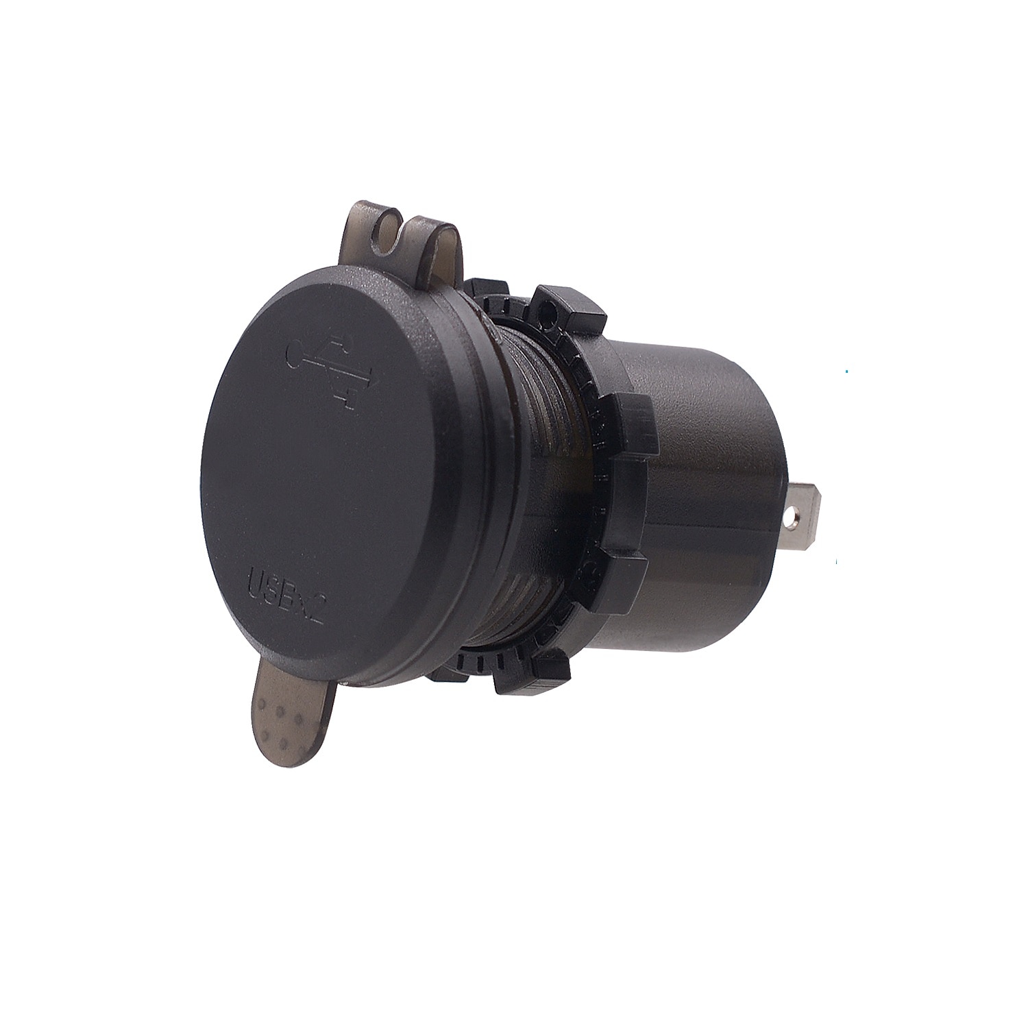 Dubbele USB Auto Lader Stopcontact Adapter - Waterdicht 5V 4.2A Snellader voor Mobiele Telefoons met Voltmeter  10A Veilige voor 12-24V Auto Boot Motorfiets 2025 - $17.99 –P13