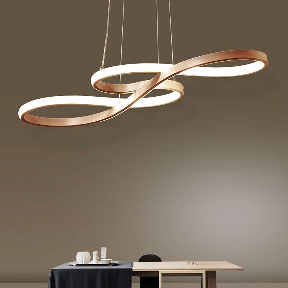 LED Pendant Light 75cm Acrylic Dimmable Chandelier Adjustable Note Design Modern for Home Living Room Lighting ONLY DIMMABLE WITH REMOTE CONTROL 2025 - $160.99 –P4