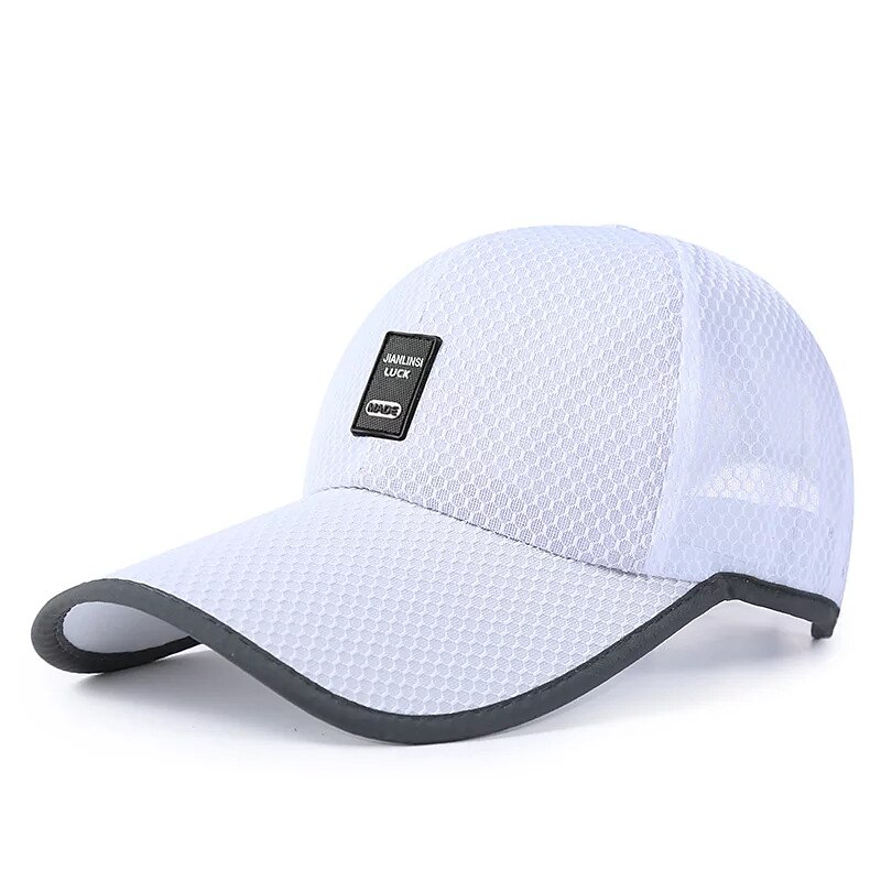Herren Cap Basecap Kappe Schwarz Weiß Polyester Reise Strand Design Outdoor Urlaub Glatt Einstellbar Sonnenschutz Atmungsaktiv Modisch 2025 - $5.49 -P3