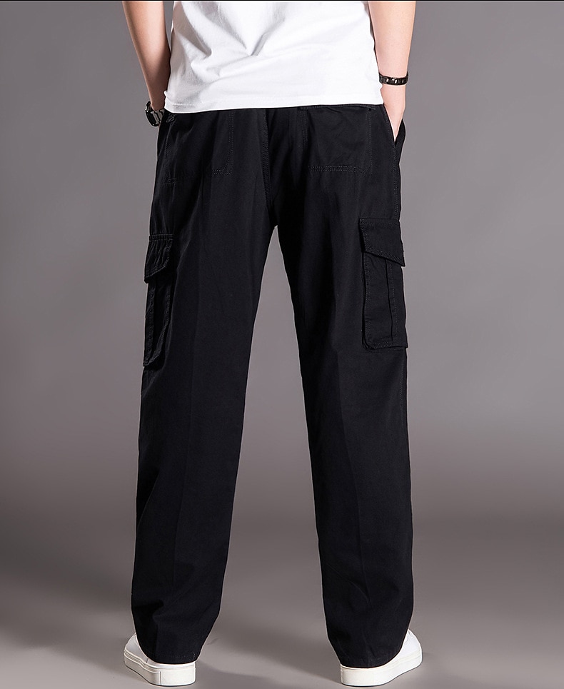Hombre Pantalones de trabajo Pantalones cargo Pantalones para senderismo Verano Al aire libre Ripstop Secado rápido Multi bolsillo Transpirable Algodón Pantalones / Sobrepantalón Prendas de abajo 2025 - $33.99 –P12