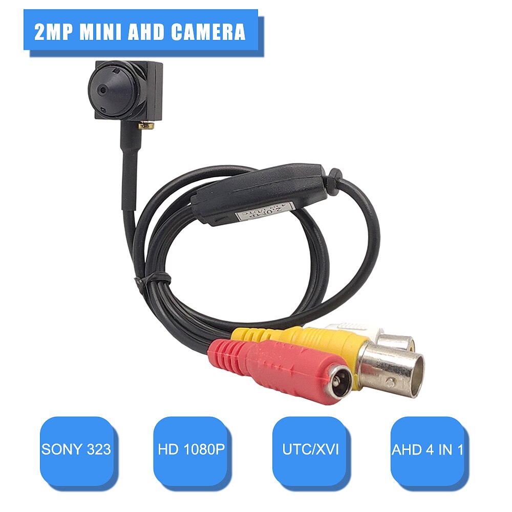 mini ahd cctv camera 1080p mini hd 2.0mp sony 323 ahd 4 in 1 security camera small camera with mic cam surveillance video camera 2025 - $71.99 –P1