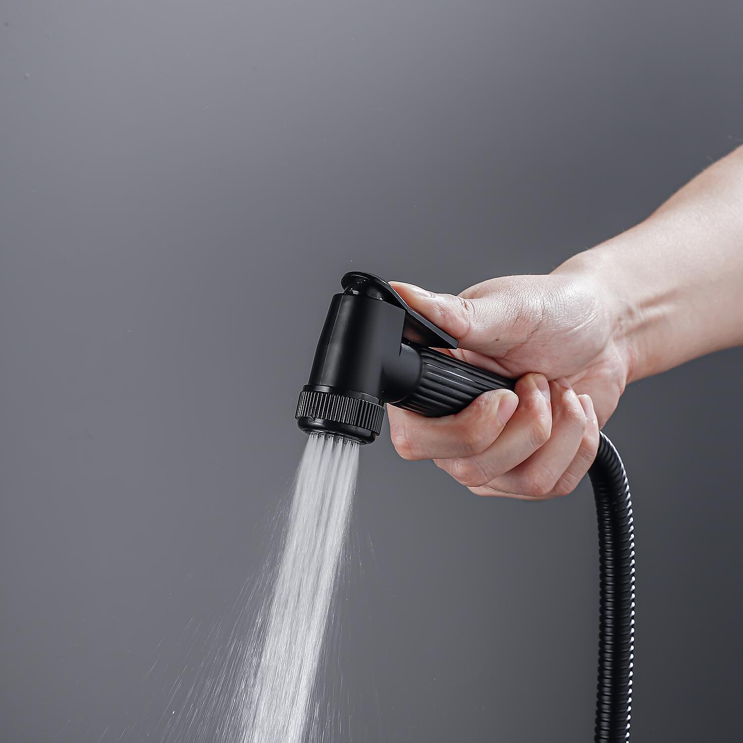 Robinet de douche, système de pommeau de douche à effet pluie Ensemble de mitigeur thermostatique - douchette incluse douche à effet pluie extractible finitions peintes antiques contemporaines de 2025 ? $307.79 –P7