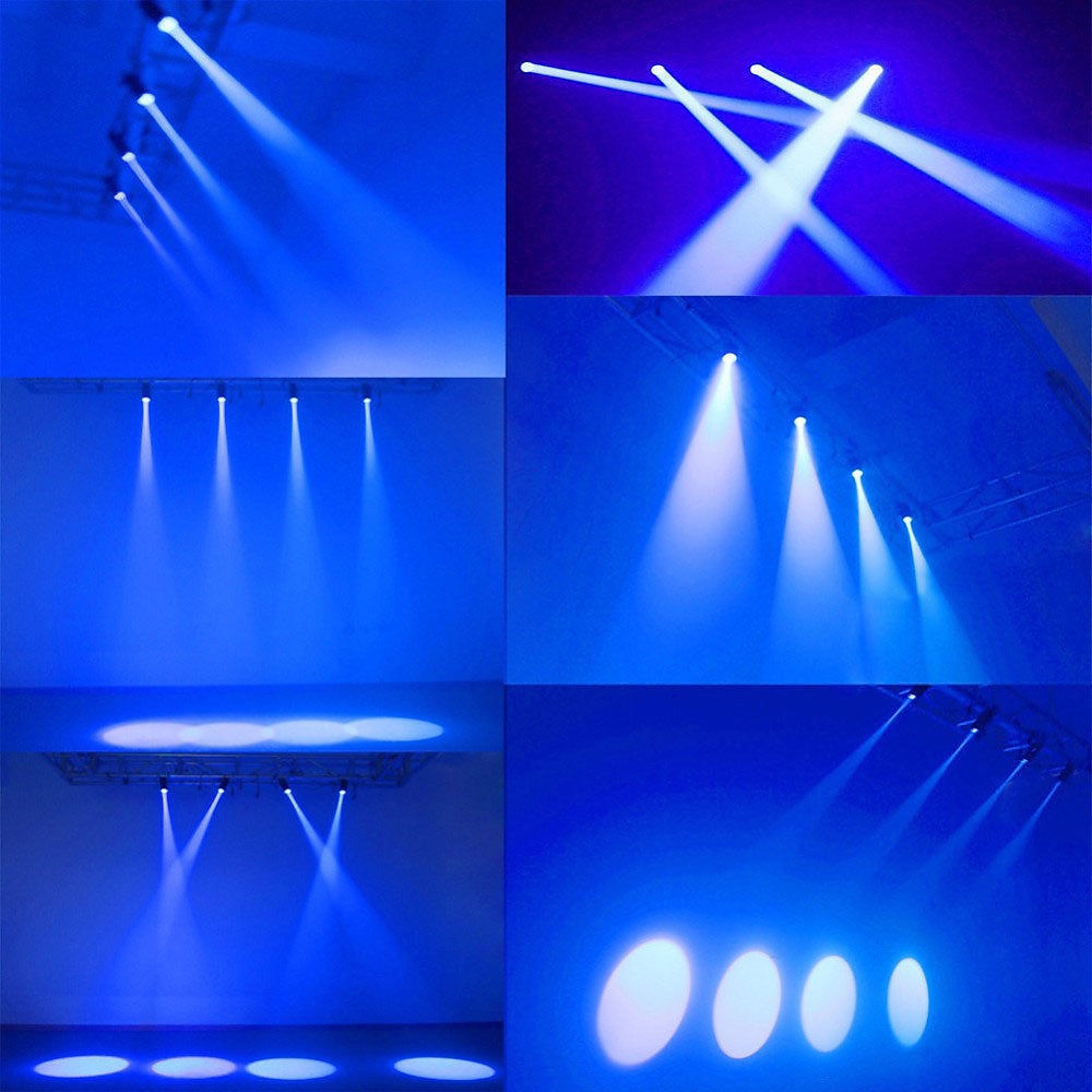 Party Lights Indoor Mini RGB Stage Light with White Yellow Light Beam LED Pinspot Stage Effect Light Disco Bar Party Accessories 2025 - $21.99 –P5